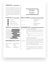 Load image into Gallery viewer, Financial Controller 1 Page CV