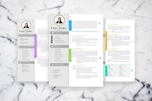 Load image into Gallery viewer, Accounting Resume Resume, 3 page CV Template