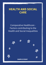 Load image into Gallery viewer, Factors contributing to the Health and Social Inequalities