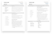 Load image into Gallery viewer, Retail Assistant 2 Page CV Template