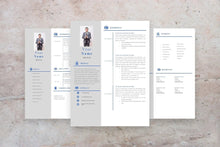 Load image into Gallery viewer, Executive Assistant Resume, 3 Page CV Templates