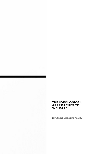 Deciphering Welfare Ideologies: A Guide to Social Policy Essay Writing
