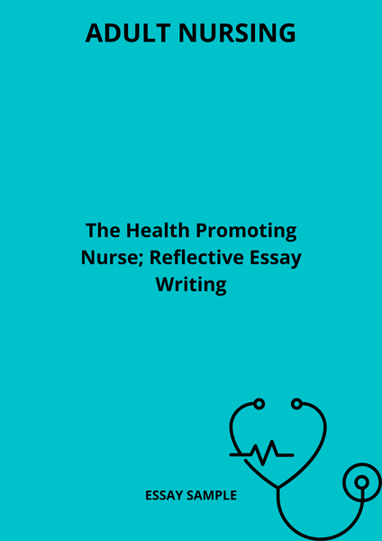 Health Promotion Reflective Essay Sample