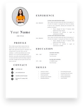 Load image into Gallery viewer, 1 Page Accountant CV
