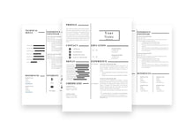 Load image into Gallery viewer, Financial Controller 3 Page CV
