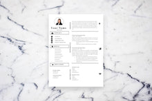 Load image into Gallery viewer, Accounting Resume Resume, 1 page CV Template
