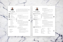 Load image into Gallery viewer, Accounting Resume Resume, 2 page CV Template
