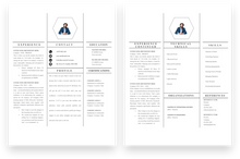 Load image into Gallery viewer, Assistant Accountant 2 Page CV Template
