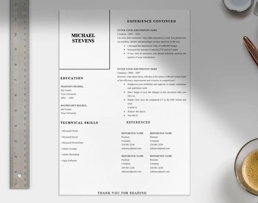 Customer Service Advisor CV - Grammarholic