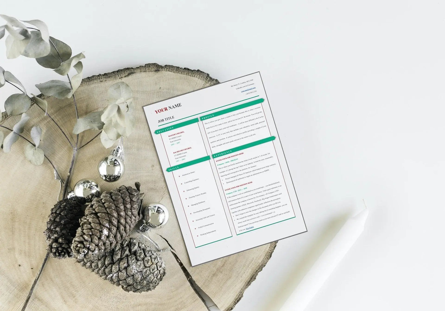 Retail Assistant CV Template