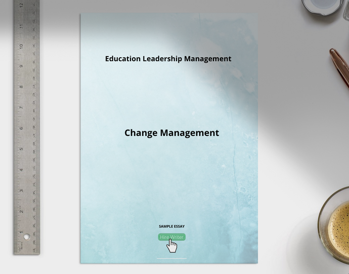 Education Leadership Management, Change Management - Grammarholic