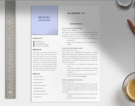 Academic CV - Grammarholic