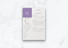 Load image into Gallery viewer, Easy CV Resume Template
