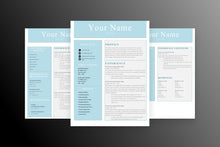 Load image into Gallery viewer, Professional 3 Page CV Resume Template - Grammarholic
