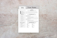 Load image into Gallery viewer, Executive Assistant Resume, 1 Page CV Templates
