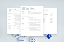 Load image into Gallery viewer, Marketing Resume, 3 Page CV Templates
