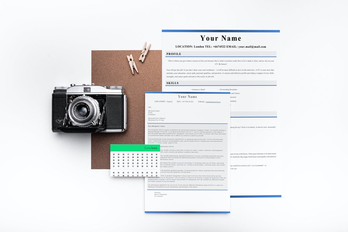 Clear Resumes CV Templates