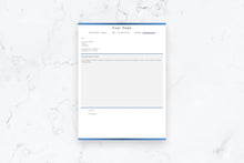 Load image into Gallery viewer, Clear Cover Letter Template
