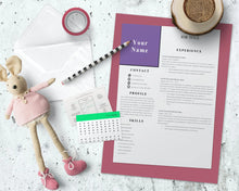 Load image into Gallery viewer, Easy CV Resume Template
