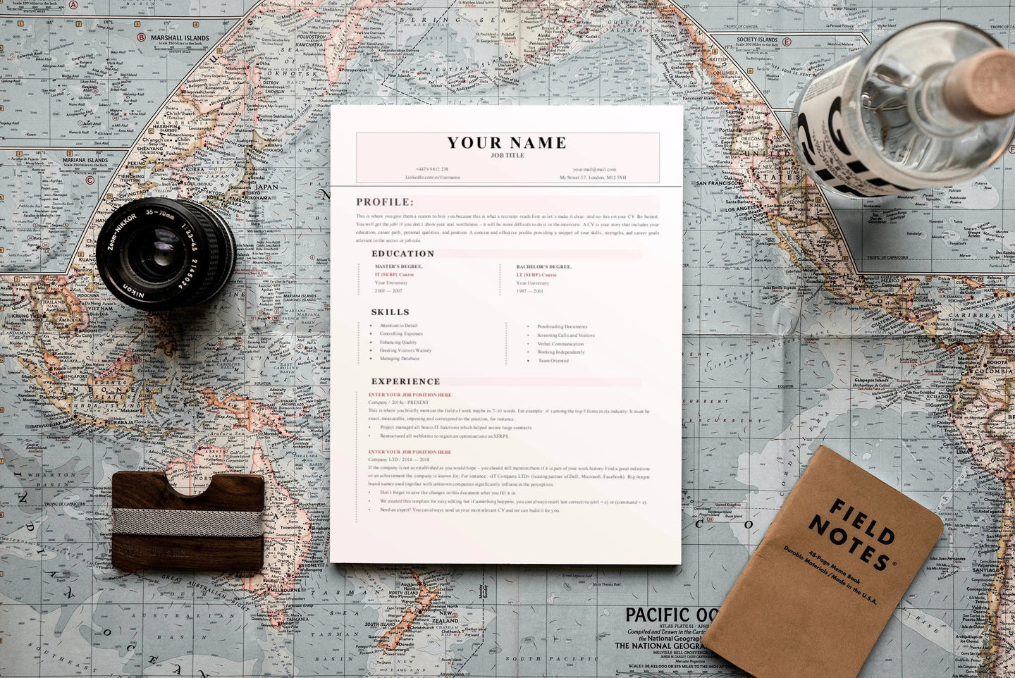 Smooth CV Resume Templates - Grammarholic